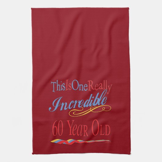 Linge De Cuisine Vraiment incroyable 60 ans (Vertical)