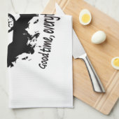 Linge De Cuisine VTT Bon Temps Citation Inspirationnelle (Quart Plié)