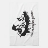 Linge De Cuisine VTT Bon Temps Citation Inspirationnelle (Vertical)