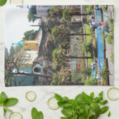 Linge De Cuisine Vue de centre de Portmeirion (Plié)