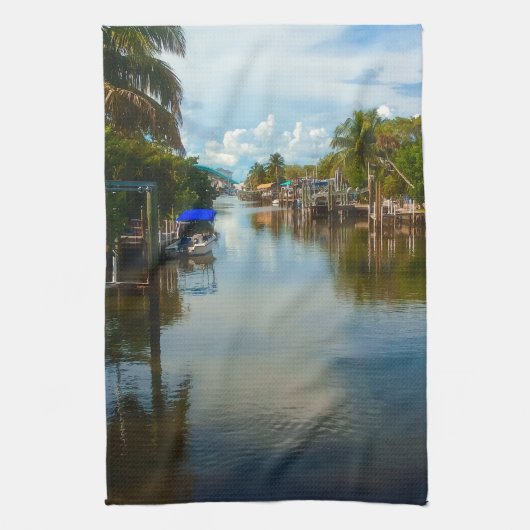 Linge De Cuisine Vue paisible (Vertical)