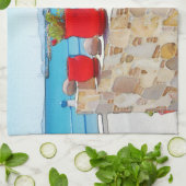 Linge De Cuisine Vue sur la mer (Plié)