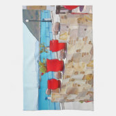 Linge De Cuisine Vue sur la mer (Vertical)