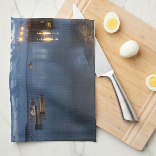 LINGE DE CUISINE VUES DES ALLES (Quart Plié)