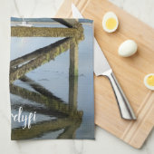 LINGE DE CUISINE VUES DES ALLES (Quart Plié)