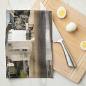 LINGE DE CUISINE VUES DES ALLES (Quart Plié)