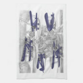 Linge De Cuisine Waco biplane (Vertical)