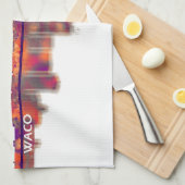 Linge De Cuisine Waco Texas Skyline (Quart Plié)