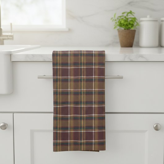 Linge De Cuisine Waffle Weave Cotton Kitchen Tea Towel - Rustic