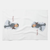 Linge De Cuisine Waiter Wine for Two Kitchen Towne (Horizontal)