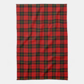 Linge De Cuisine Wallace tartan rouge noir plaid (Vertical)