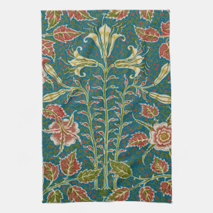 Linge De Cuisine Walter Crane Vintage Lily et Rose Floral