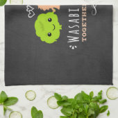 Linge De Cuisine Wasabi et gingembre ensemble pour toujours (Plié)