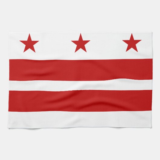 Linge De Cuisine Washington D.C. Flag classique (Horizontal)