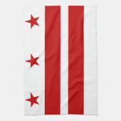 Linge De Cuisine Washington D.C. Flag classique (Vertical)