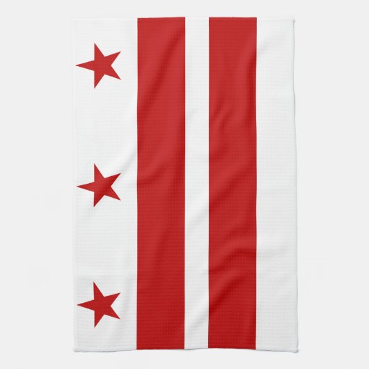 Linge De Cuisine Washington D.C. Flag classique (Vertical)