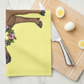 Linge De Cuisine Water buffalo with flowers (Quart Plié)