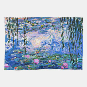 Linge De Cuisine Water Lilies, 1919, tableau de Claude Monet