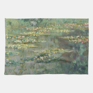 Linge De Cuisine Water Lily Pond Claude Monet
