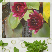 Linge De Cuisine Water Lily Tea Towel (Plié)
