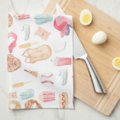 Linge De Cuisine Watercolor Baseball (Quart Plié)