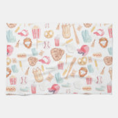 Linge De Cuisine Watercolor Baseball (Horizontal)