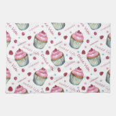 Linge De Cuisine Watercolor cupcakes (Horizontal)