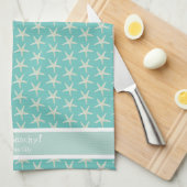 Linge De Cuisine Watercolor Starfish Pattern (Quart Plié)