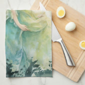 Linge De Cuisine Watercolour Forest Princess (Quart Plié)