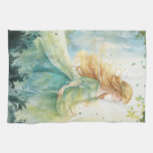 Linge De Cuisine Watercolour Forest Princess (Horizontal)