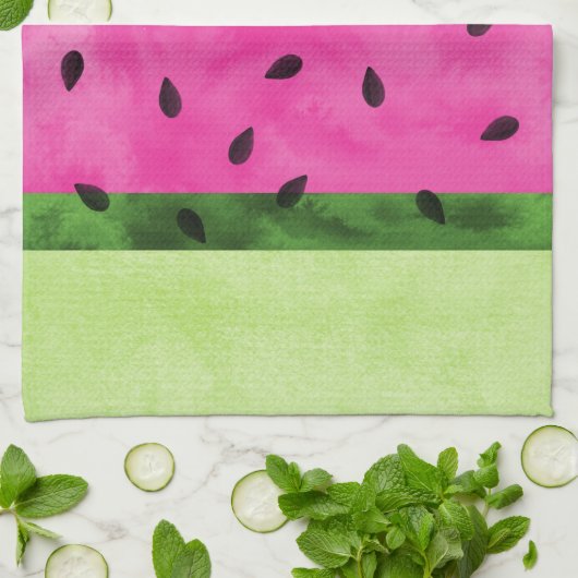 Linge De Cuisine Watermelon Modern (Plié)