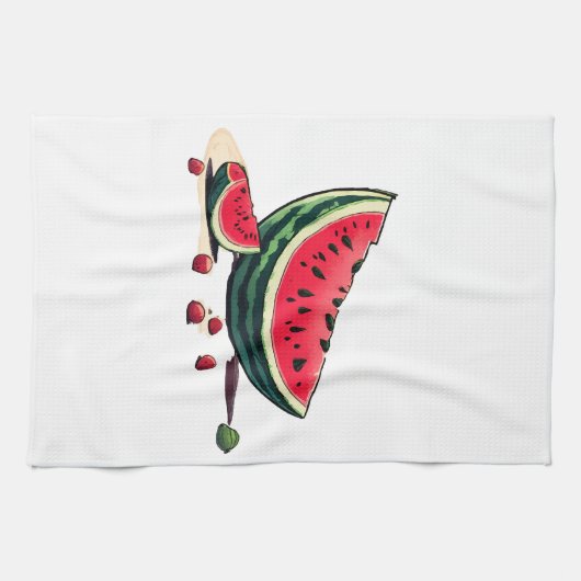 Linge De Cuisine Watermelon Palestine (Horizontal)