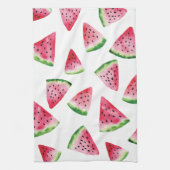 Linge De Cuisine Watermelon tranche fruit aquarelle Cuisine Serviet (Vertical)