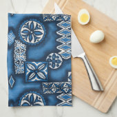 Linge De Cuisine Wave Warrior Hawaiian Tapa (Quart Plié)