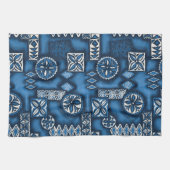 Linge De Cuisine Wave Warrior Hawaiian Tapa (Horizontal)