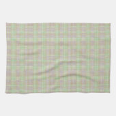 Linge De Cuisine Weathered Neutral Sage Plaid (Horizontal)