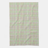Linge De Cuisine Weathered Neutral Sage Plaid (Vertical)