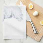 Linge De Cuisine West Highland White Terrier (Quart Plié)