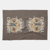 Linge De Cuisine Western Rodeo Vintage Cowboy (Horizontal)