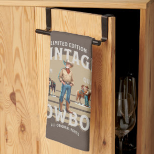 Linge De Cuisine Western Rodeo Vintage Cowboy