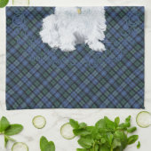 Linge De Cuisine Westie Black Watch Tartan (Plié)