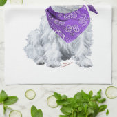 Linge De Cuisine Westie Cowboy (Plié)