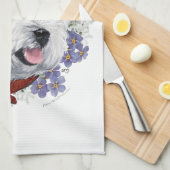 Linge De Cuisine Westie Ne m'oublie pas (Quart Plié)