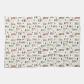 Linge De Cuisine Westies blanches avec accessoires Whimsical (Horizontal)