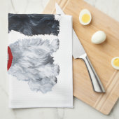 Linge De Cuisine Westies et un Scottie ensemble (Quart Plié)