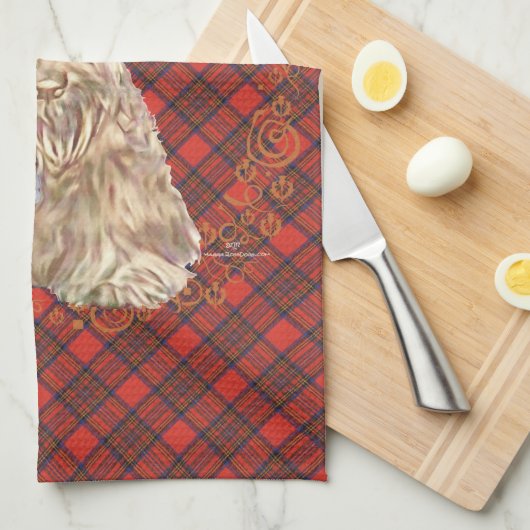 Linge De Cuisine Wheate Tartan (Quart Plié)