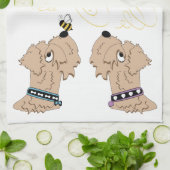 Linge De Cuisine Wheatens et abeilles (Plié)