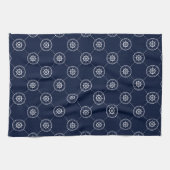 Linge De Cuisine Wheel Pattern de capitaines (Horizontal)