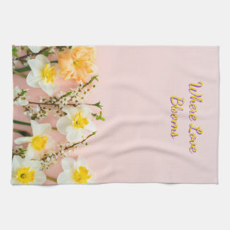Linge De Cuisine Where Love Blooms Kitchen Towel | Spring Romance 