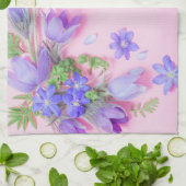 Linge De Cuisine Where Love Grows Kitchen Towel | Floral Tea Towel (Plié)